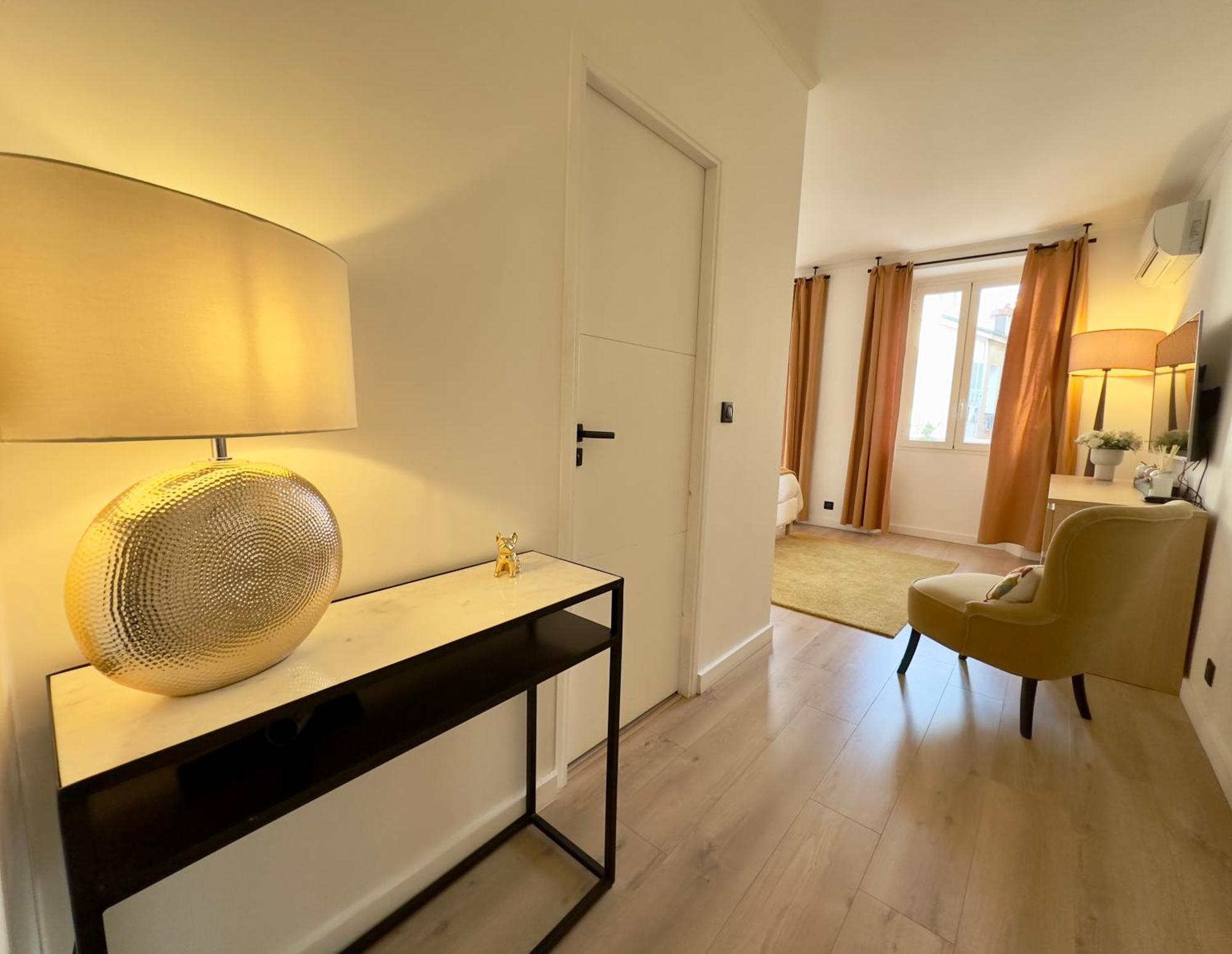 Superbe 3 pièces 80m2 - Espace bureau - 2mn Beach Croisette Cannes Esterno foto